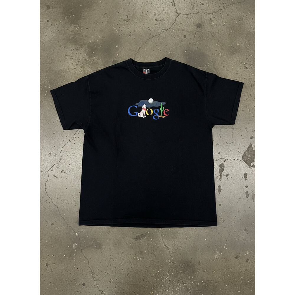 Vintage 1998 Google Desert Howling Dog Tee (XL)